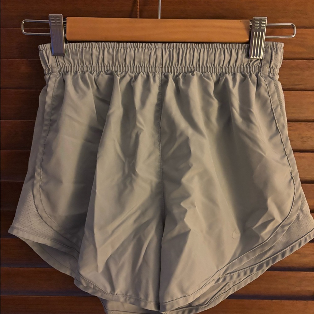 Nike Women's Light Gray Athletic Shorts